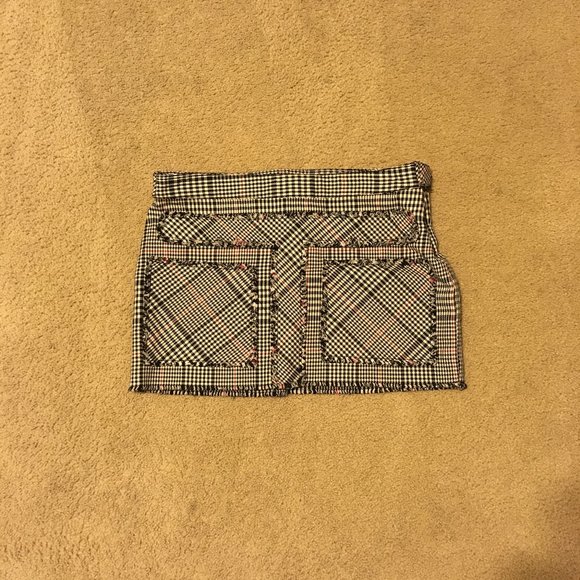 Tommy Jeans Houndstooth Mini Skirt 11 - Picture 3 of 5